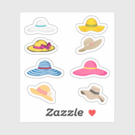 Adesivo Sun Hat Stickers