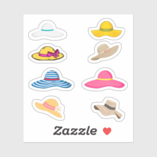 Adesivo Sun Hat Stickers