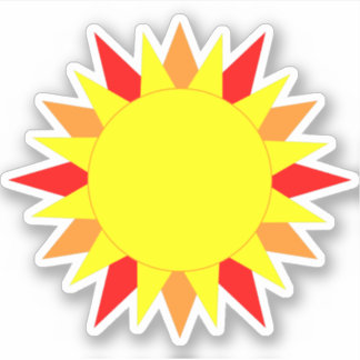Adesivo Sun Sticker