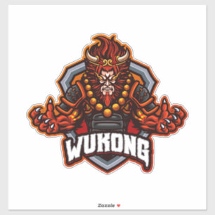 Adesivo Sun Wu Kong Aumenta Para O Próximo Nível