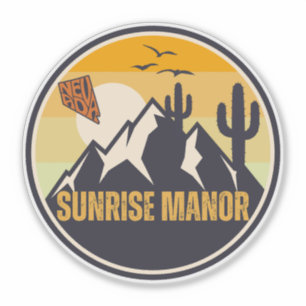 Adesivo Sunrise Manor, Nevada