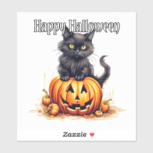 Super Fofinho Gatinho Preto | Feliz Halloween