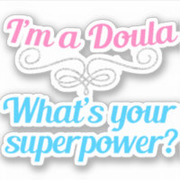Super-herói Cute Doula