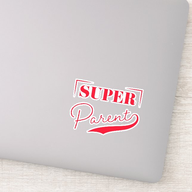 Adesivo Super Pai (Detalhe)