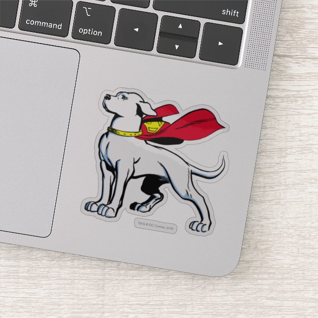 Adesivo Superdog Krypto (Detalhe)