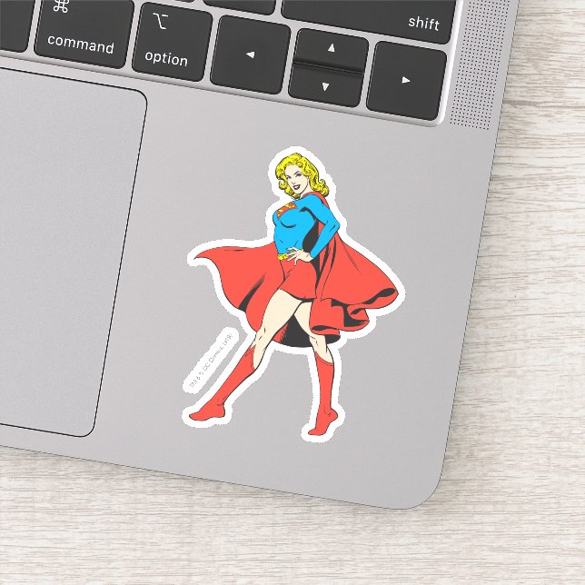 Adesivo Supergirl Ataca uma Alça (Detalhe)