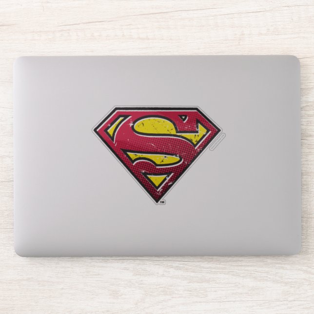 Adesivo Superman S-Shield | Scratches Logo (Computador)