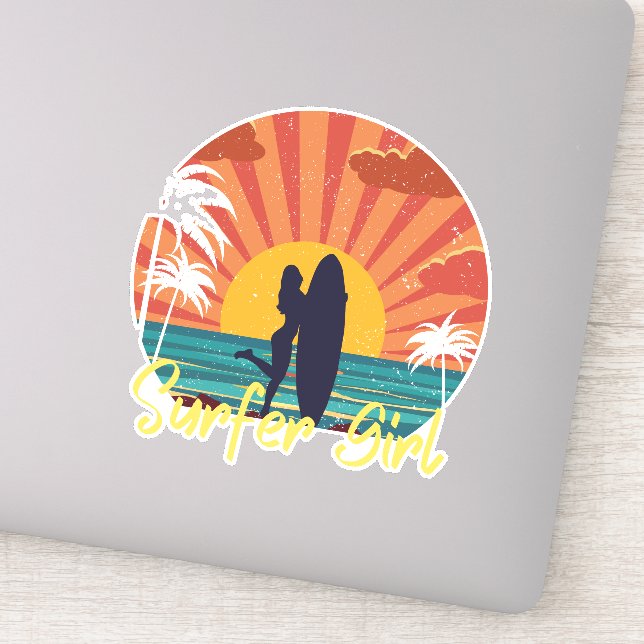 Adesivo Surfer Girl (Detalhe)