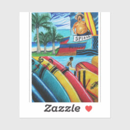 Adesivo Surfing Pegatina