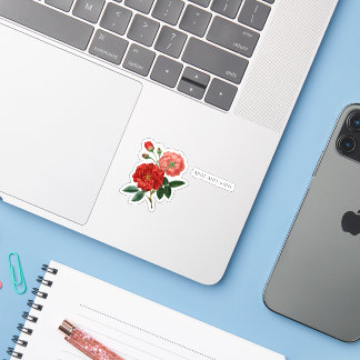 Adesivo Surgimento Floral e Cotação Brilhante