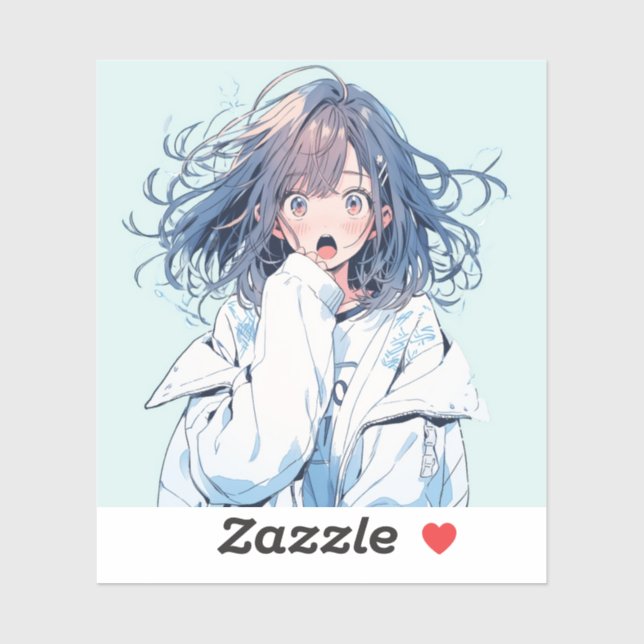 Adesivo Surprise | 東京娘 GenerartiveAI シール (Folha)