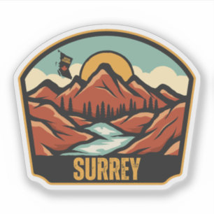 Adesivo Surrey, Colúmbia Britânica