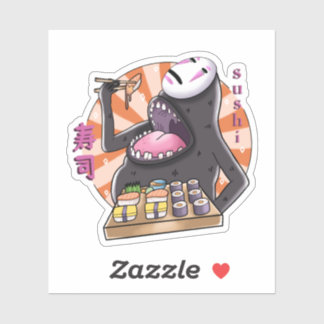 Adesivo Sushi Vinyl Die-cut Sticker!