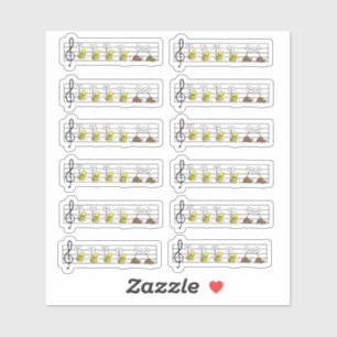 Adesivo Suzuki Music Sticker Set