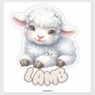 Adesivo Sweet Lamb - Nursery