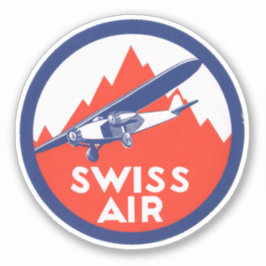 Adesivo Swiss Air Airways Sticker