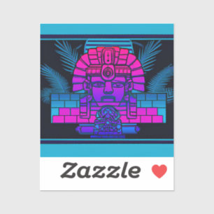 Adesivo Synthwave Pharaoh