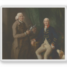 Adesivo T. Gainsborough - Retrato de William Anne Hollis