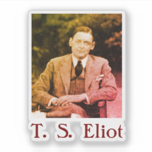 Adesivo T. S. Eliot