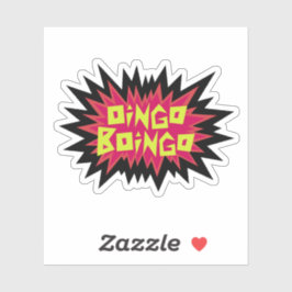 Adesivo Taco pontiagudo Oingo Boingo