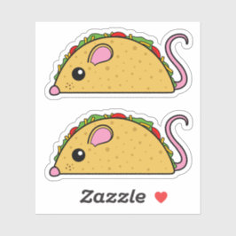Adesivo Taco Rat vinil Stickers