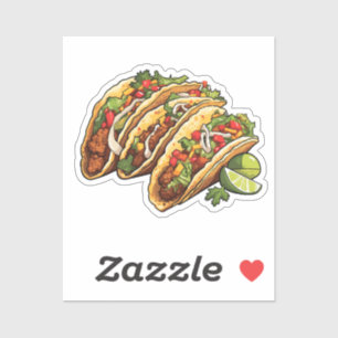 Adesivo Tacos de animação