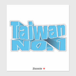 Adesivo taiwan-no-1_BLUE_taiwan