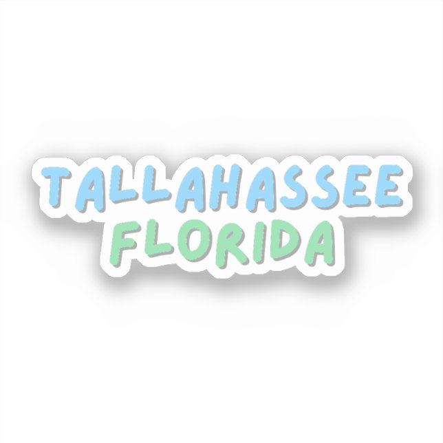 Adesivo Tallahassee Flórida (Frente)