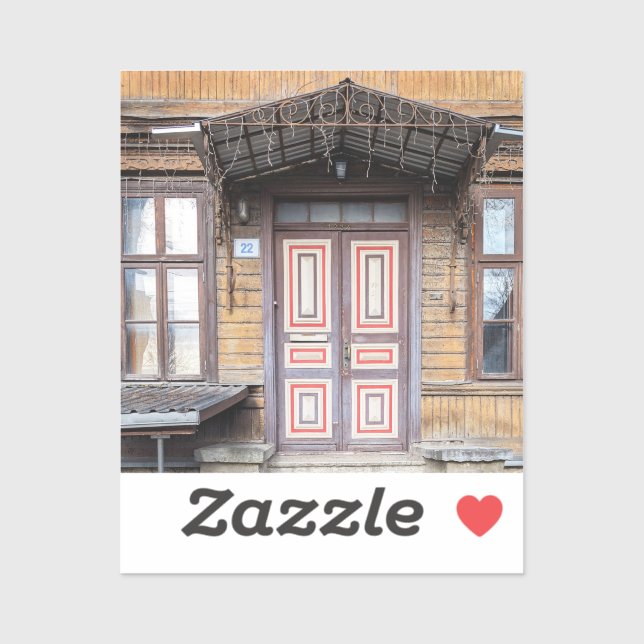 Adesivo Tallinn Door (Folha)
