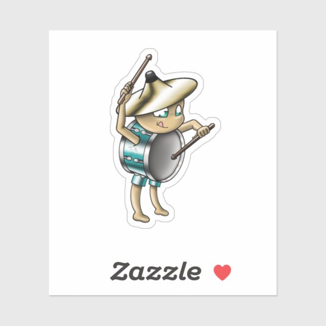 Adesivo Tambor (Folha)