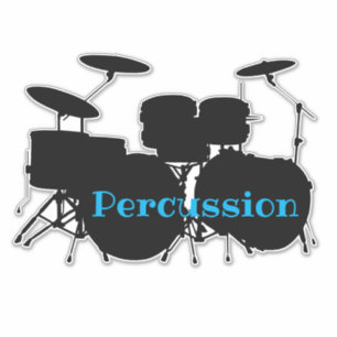 Adesivo TamborConjunto de TamborDesign de Percussão Vinhet