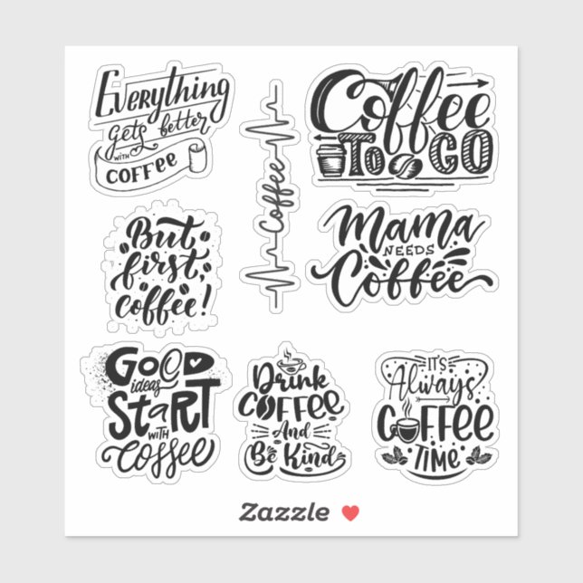 Adesivo Tampa do café (Folha)