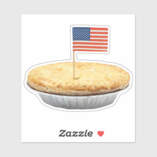 Adesivo Tão americano como o Apple Pie Sticker