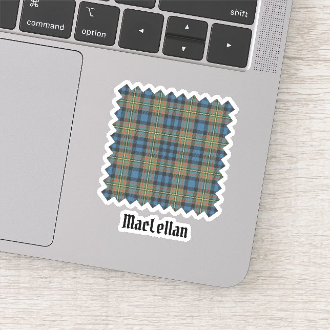 Adesivo Tartan Antigo do Clã MacLellan (Detalhe)