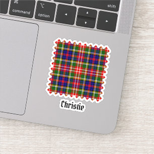 Adesivo Tartan do Clã Christie