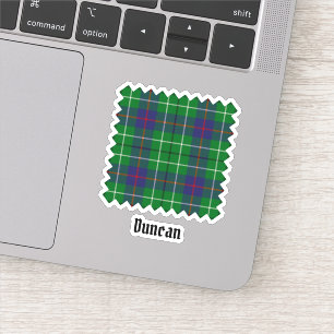 Adesivo Tartan do Clã Duncan