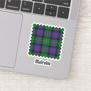 Adesivo Tartan do Clã Malcolm