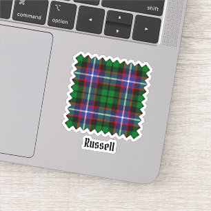 Adesivo Tartan do Clã Russell