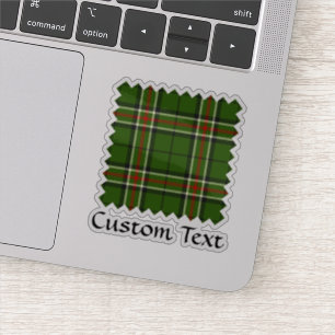 Adesivo Tartan verde, preto, vermelho e branco