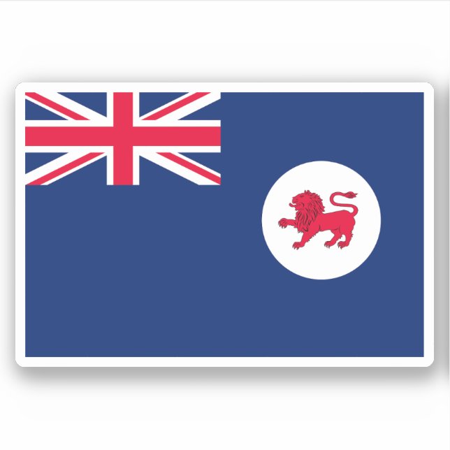 Adesivo Tasmânia (Frente)