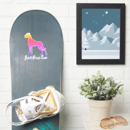 Adesivo Táxi Dogue Alemão Silhueta Vinil