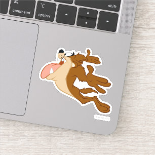 Adesivo TAZ™ voando pelo ar