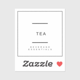 Adesivo Tea Sticker