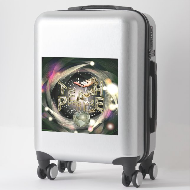 Adesivo Teach Peace Big (Mala)