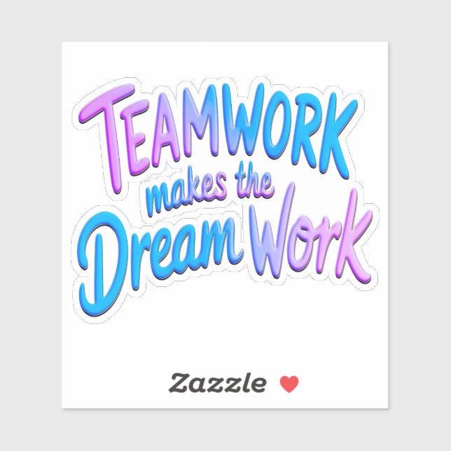 Adesivo Teamwork (Folha)