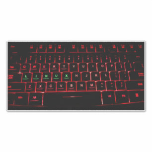Adesivo Teclado Linux