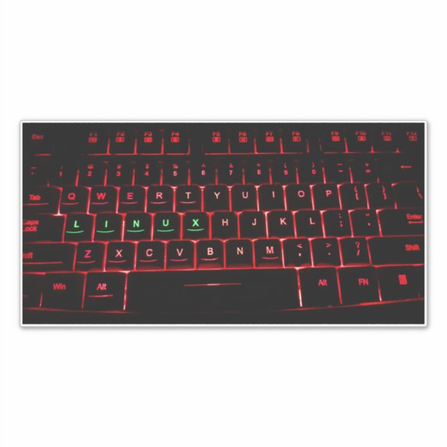 Adesivo Teclado Linux (Frente)