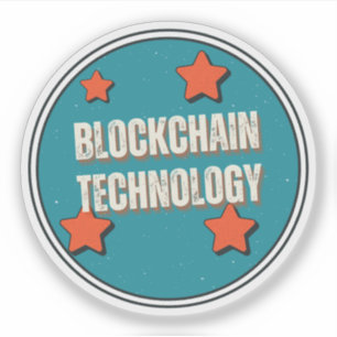 Adesivo Tecnologia Blockchain
