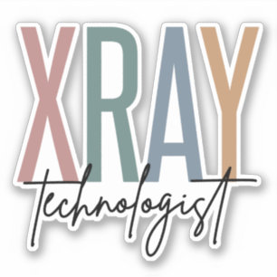 Adesivo Tecnologia de raios X da Xray Tech Multicolor