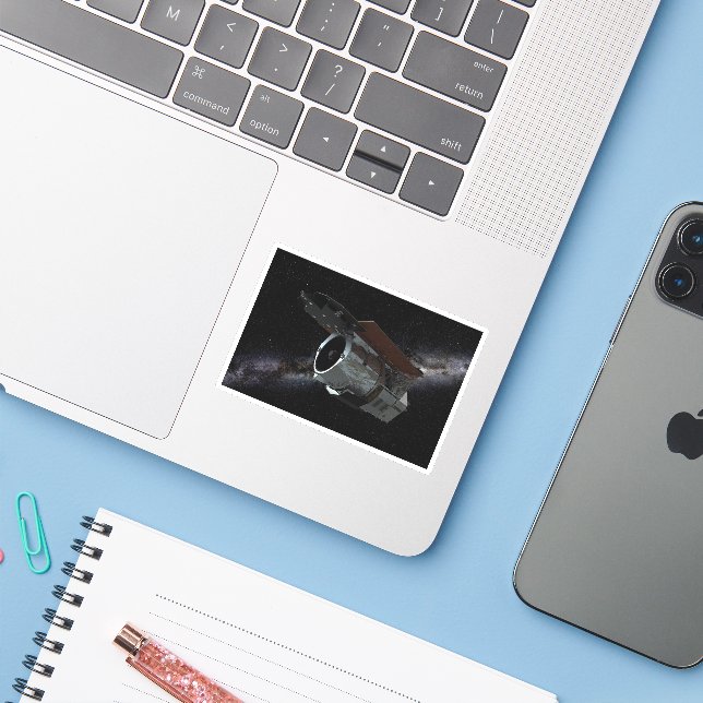 Adesivo Telescópio de pesquisa infravermelha de campo larg (Notebook com iPhone)